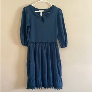Matilda Jane teal dress XS